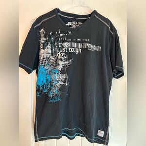 Men's Black Projek Raw Graphic Tee